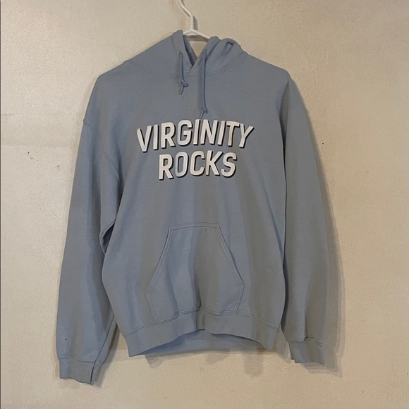 ⚡️2/$30 Danny Duncan Blue “Virginity Rocks”Hoodie - Picture 1 of 13